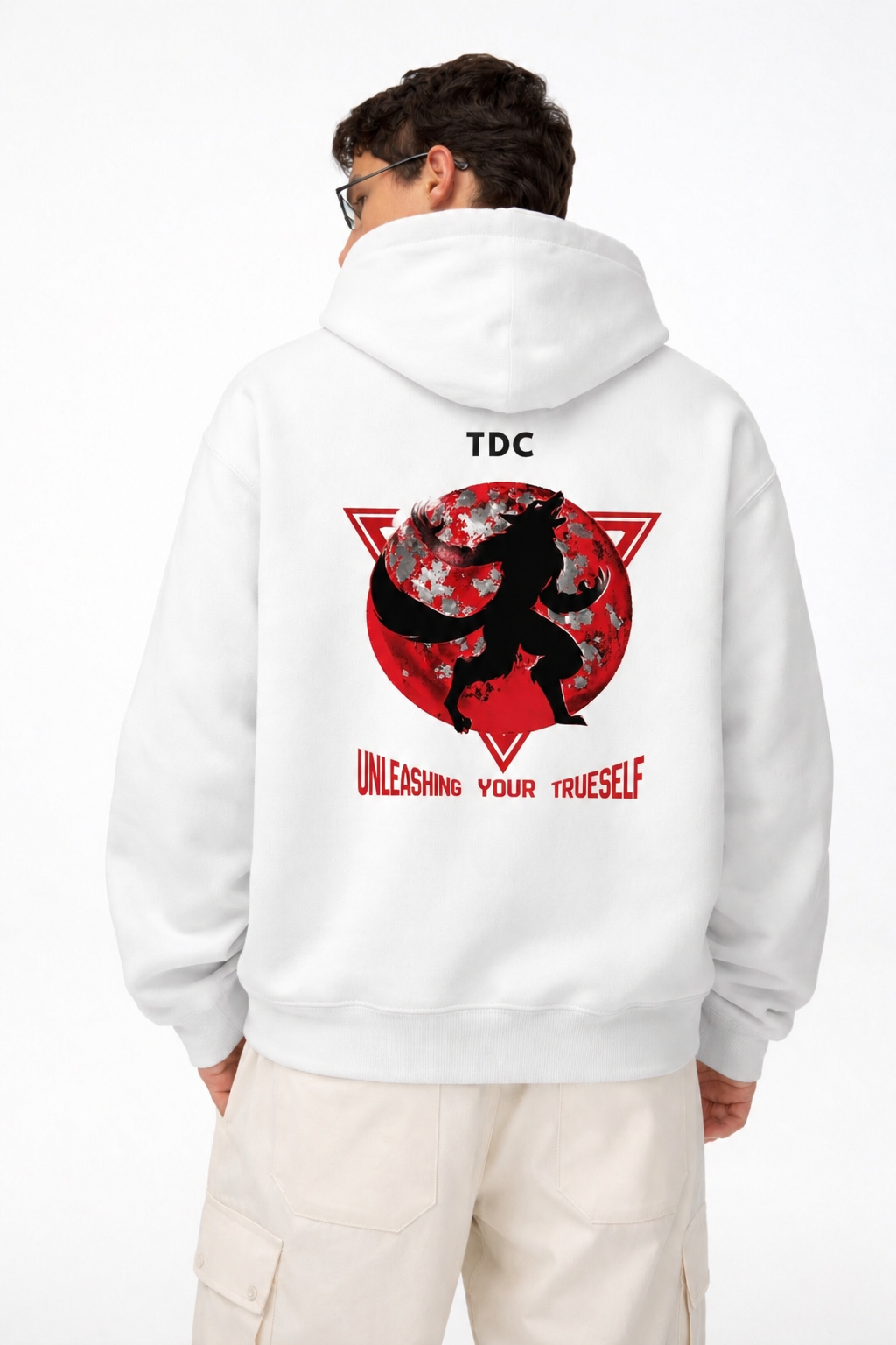 UNLEASH 001 HOODIES (white)