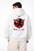 UNLEASH 001 HOODIES (white)